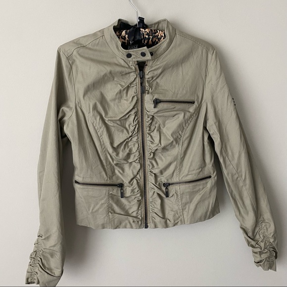 William Rast Target Ruched Utility Military Jacket - Picture 2 of 16